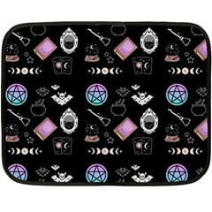 Pastel Goth Witch Fleece Blanket (mini) by InPlainSightStyle