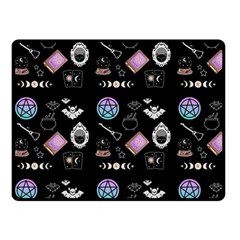 Pastel Goth Witch Double Sided Fleece Blanket (small)  by InPlainSightStyle