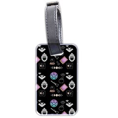 Pastel Goth Witch Luggage Tag (two Sides) by InPlainSightStyle