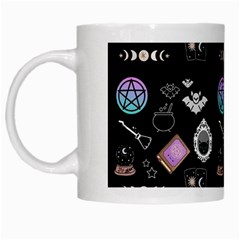 Pastel Goth Witch White Mugs by InPlainSightStyle