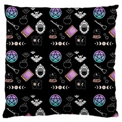 Pastel Goth Witch Large Flano Cushion Case (one Side) by InPlainSightStyle