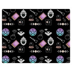 Pastel Goth Witch Double Sided Flano Blanket (medium)  by InPlainSightStyle