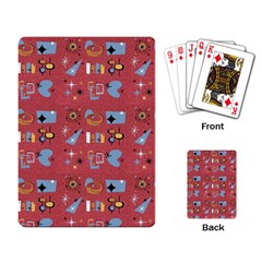50s Red Playing Cards Single Design (rectangle) by InPlainSightStyle