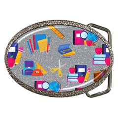 80s And 90s School Pattern Belt Buckles by InPlainSightStyle