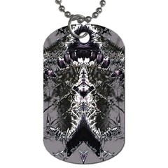 Alien Deco Dog Tag (two Sides) by MRNStudios