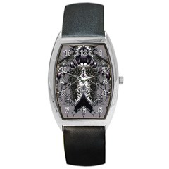 Alien Deco Barrel Style Metal Watch