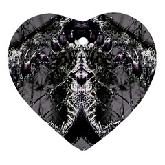 Alien Deco Heart Ornament (Two Sides)