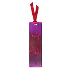 Red Splashes On Purple Background Small Book Marks by SychEva