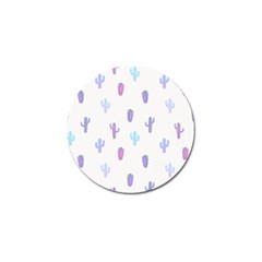 Purple And Blue Cacti Golf Ball Marker by SychEva