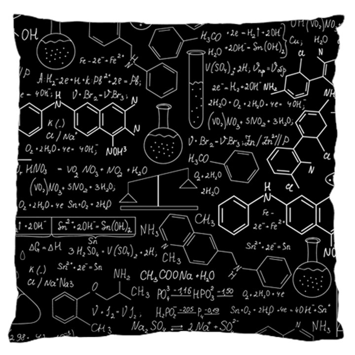 Medical Biology Detail Medicine Psychedelic Science Abstract Abstraction Chemistry Genetics Large Cushion Case (Two Sides)