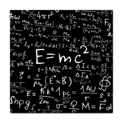 Science-albert-einstein-formula-mathematics-physics-special-relativity Tile Coaster