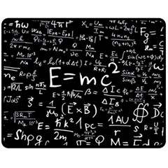 Science-albert-einstein-formula-mathematics-physics-special-relativity Fleece Blanket (medium)  by Sudhe