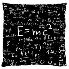 Science-albert-einstein-formula-mathematics-physics-special-relativity Large Cushion Case (one Side)