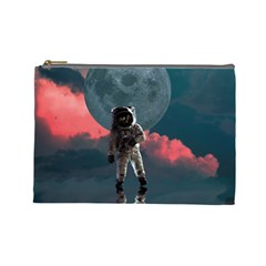 Astronaut-moon-space-nasa-planet Cosmetic Bag (large) by Sudhe