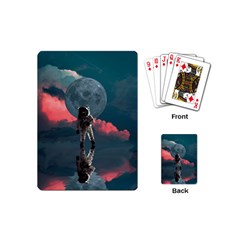 Astronaut-moon-space-nasa-planet Playing Cards Single Design (mini)