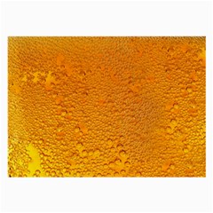 Beer Bubbles Pattern Large Glasses Cloth (2 Sides)