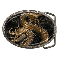 Fantasy Dragon Pentagram Belt Buckles by Sudhe