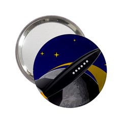 Science-fiction-sci-fi-sci-fi-logo 2 25  Handbag Mirrors