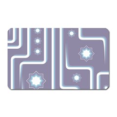 Pattern-non-seamless-background Magnet (rectangular)