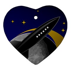 Science-fiction-sci-fi-sci-fi-logo Ornament (heart)