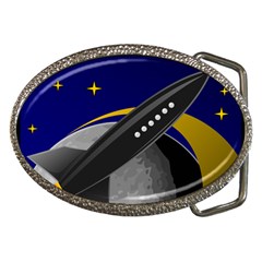 Science-fiction-sci-fi-sci-fi-logo Belt Buckles