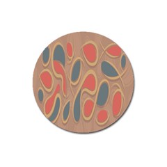 Background-abstract-non-seamless Magnet 3  (round) by Sudhe