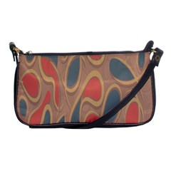 Background-abstract-non-seamless Shoulder Clutch Bag by Sudhe