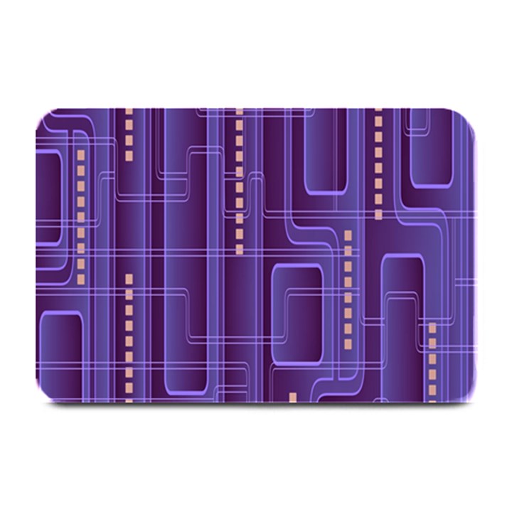 Background-non-seamless-pattern Plate Mats