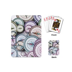 Compass-direction-north-south-east Playing Cards Single Design (mini)