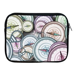 Compass-direction-north-south-east Apple Ipad 2/3/4 Zipper Cases by Sudhe