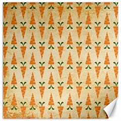 Pattern-carrot-pattern-carrot-print Canvas 20  X 20 