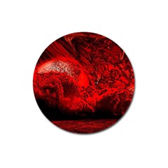 Planet-hell-hell-mystical-fantasy Magnet 3  (round)