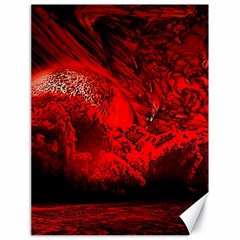 Planet-hell-hell-mystical-fantasy Canvas 18  X 24 