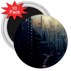 Apocalypse-post-apocalyptic 3  Magnets (10 Pack) 