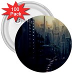 Apocalypse-post-apocalyptic 3  Buttons (100 pack)  Front