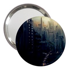 Apocalypse-post-apocalyptic 3  Handbag Mirrors by Sudhe