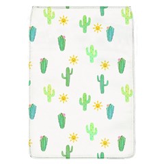 Green Cacti With Sun Removable Flap Cover (l) by SychEva