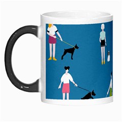 Girls Walk With Their Dogs Morph Mugs by SychEva