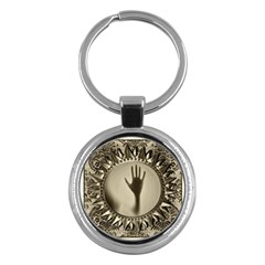 Mirror-mirror-of-souls-magic-mirror Key Chain (round) by Sudhe