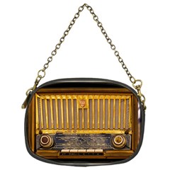 Radio-old-tube-radio-nostalgia Chain Purse (one Side) by Sudhe