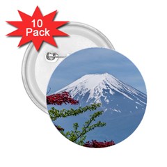 Mountain-mount-landscape-japanese 2 25  Buttons (10 Pack) 