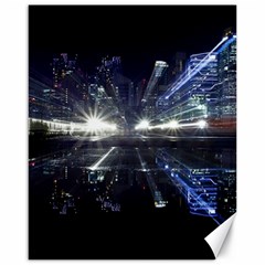 Cityscape-light-zoom-city-urban Canvas 16  X 20 