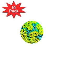 Chrysanthemums 1  Mini Magnet (10 pack) 