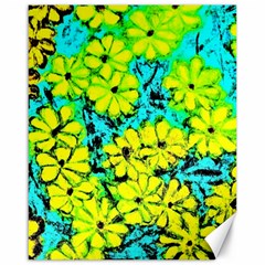 Chrysanthemums Canvas 16  x 20 