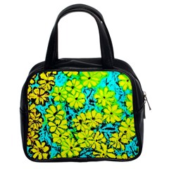 Chrysanthemums Classic Handbag (Two Sides)