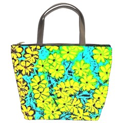 Chrysanthemums Bucket Bag