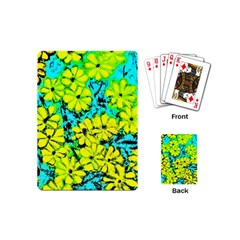 Chrysanthemums Playing Cards Single Design (Mini)