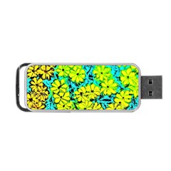 Chrysanthemums Portable USB Flash (One Side)
