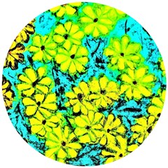 Chrysanthemums Wooden Puzzle Round by Hostory