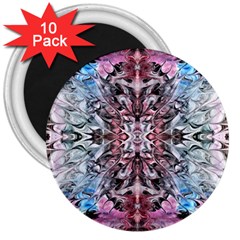 Abstract Waves  3  Magnets (10 Pack) 